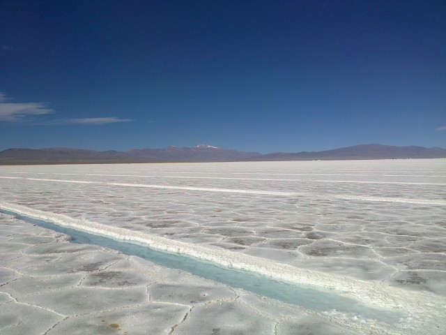 De grote zoutwoestijn in Argentinië!! | Foto