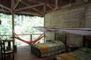 Onze kamer in de jungle lodge
